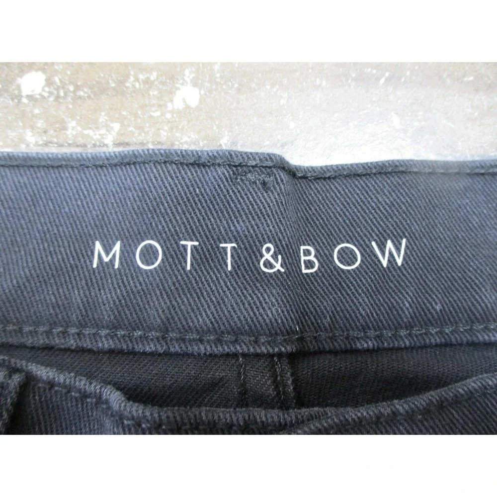 Mott & Bow Jeans Mens 32x32 Black Slim Fit Stretch Denim Classic Casual Pants